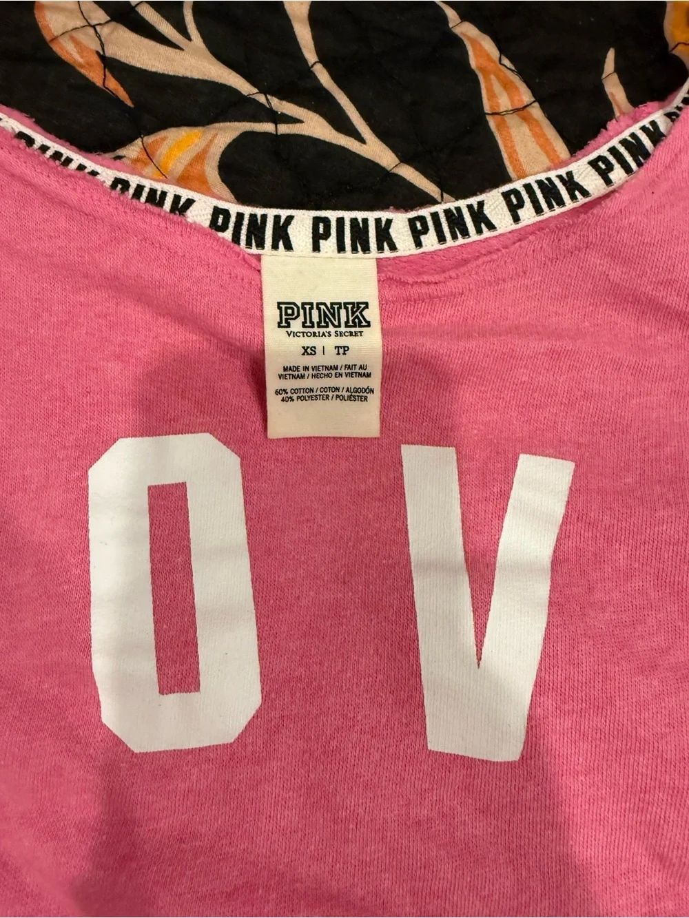 Victoria's Secret PINK Love PINK Two-Piece Lounge Set - Bright Pink